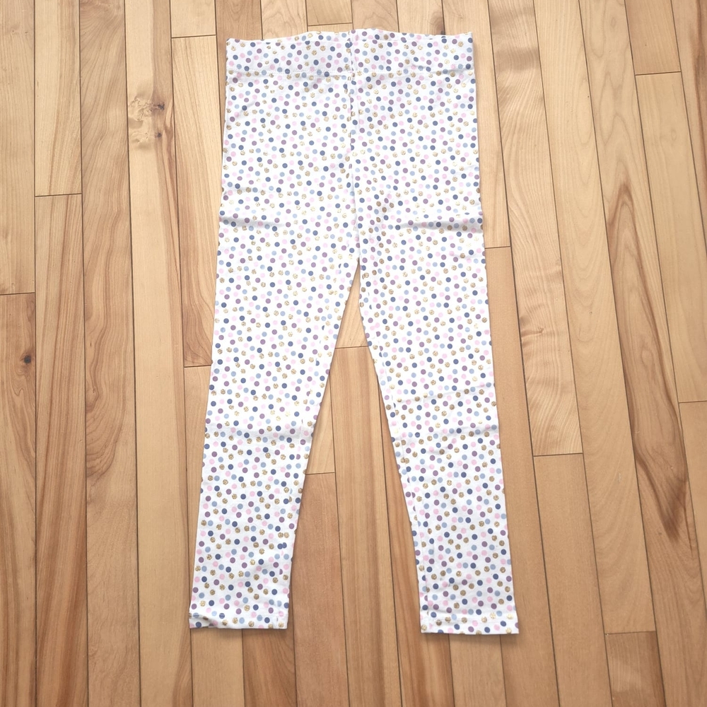 3/15$ Colorful Polka Dot Kids Leggings
